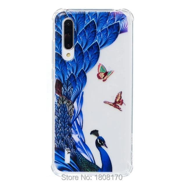 Мягкий чехол из ТПУ с изображением бабочки и совы для Iphone 11 Pro Max для samsung Galaxy NOTE10 Pro A10 A20 A20E A40 A50 A60 A70, 10 шт
