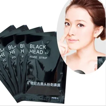 

Hot selling 6g/bag Bamboo charcoal + Volcanic mud balance oil Clean Blackhead face mask for Suction Black Head Deep clean pores