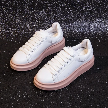 

2020 New student fashion sponge cake leisure high quality simple mature comfortable breathable lightweight women's shoes 34-36