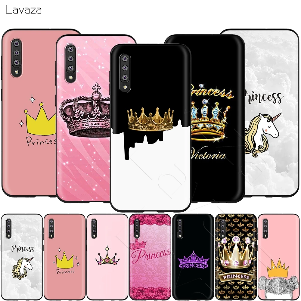 Lavaza Princess Crown Чехол для Samsung Galaxy A2 J4 Core J6 J7 DUO J8 Prime A20E A70S 2018 |