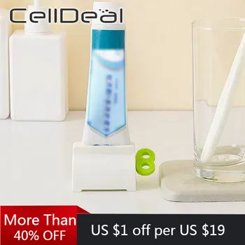 

Bathroom Accessories Set Rolling Toothpaste Squeezer Tube Toothpaste Tooth Paste Squeezer Dispenser Creative Toothpaste Holder