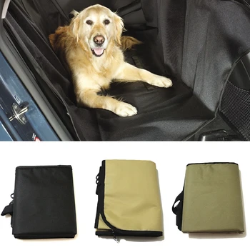 

Dog Back Seat Cover Protector Waterproof Scratchproof Nonslip Foldable Hammock for Dogs Durable Pets Seat Covers for Cars