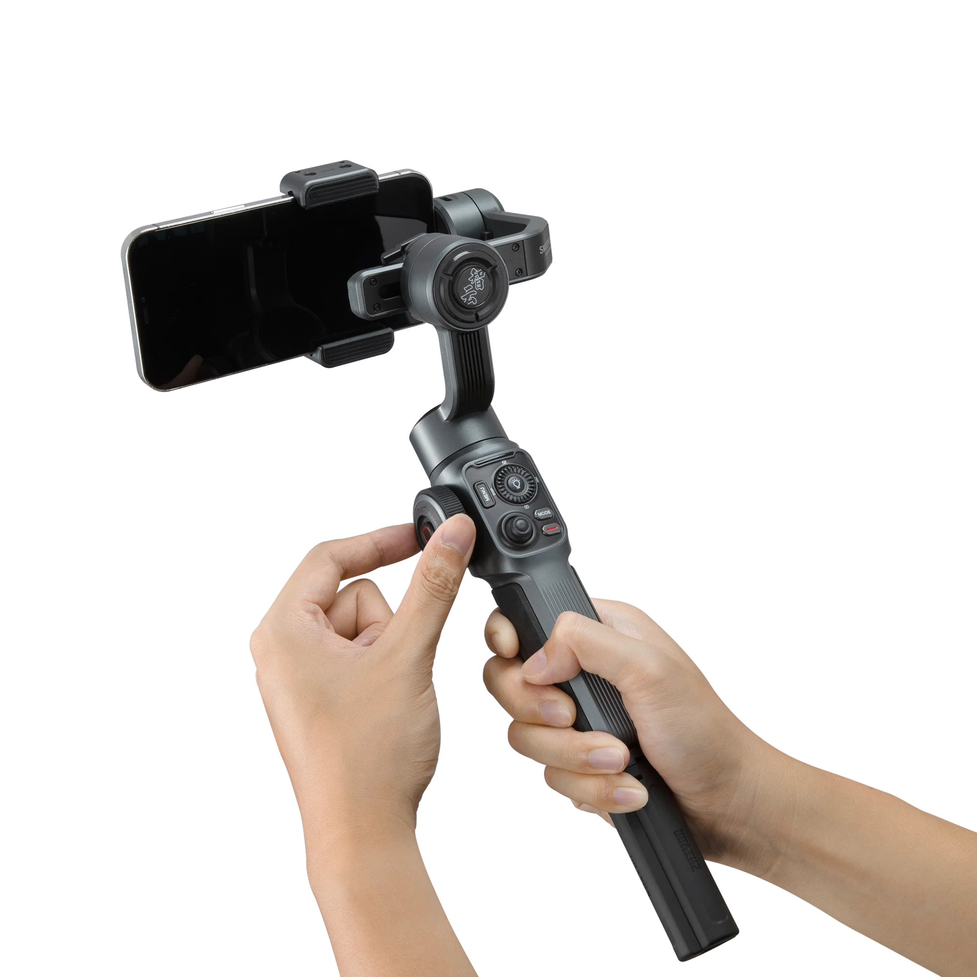 Zhiyun Smooth 5 3-Axis Handheld Gimbal Stabilizer for iPhone 13 12 11 PRO X 8 7 Samsung S21+ S21 Ultra S8+ S8 S7 S6 S5