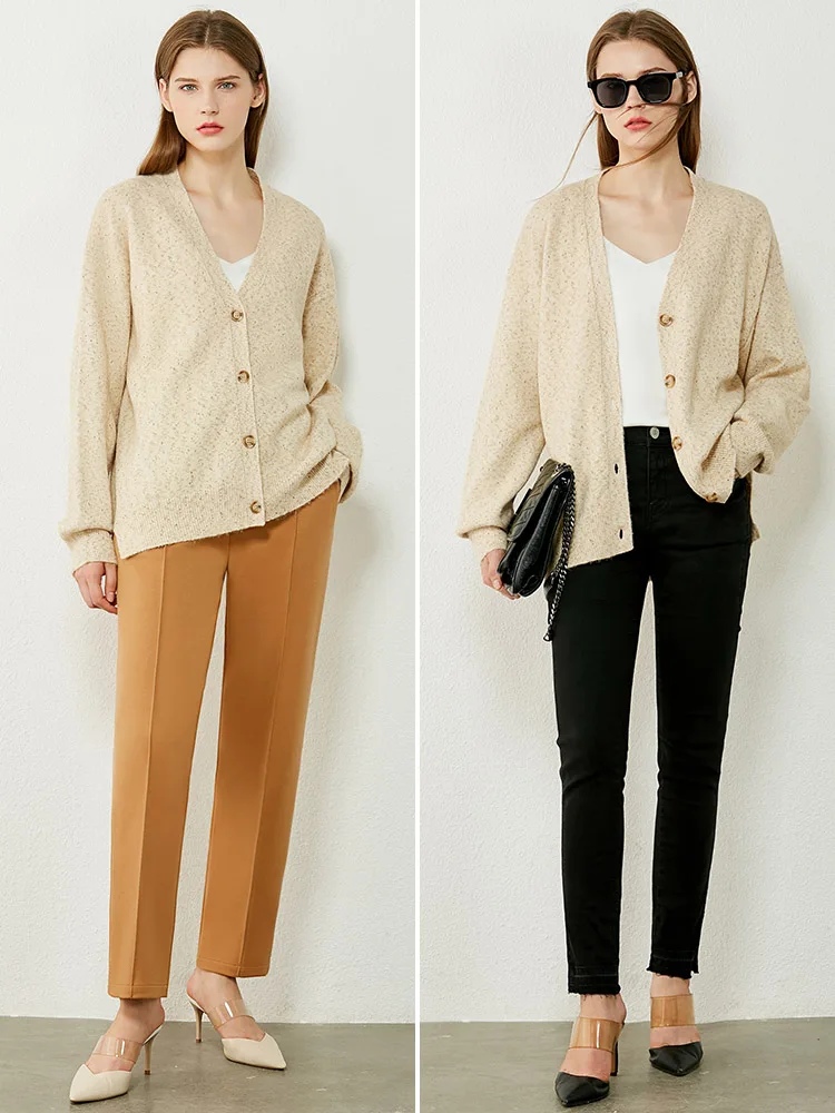 Amii Minimalism Autumn Winter Sweaters For Women