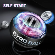 LED poignet balle musculation formation Gyroscope puissance balle intensificateur bras exercice balle de puissance gymnastique à domicile entraînement Fitness équiper