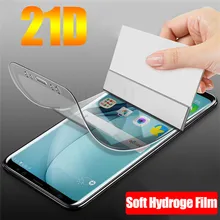 Film autocollant Hydrogel 21D pour Motorola Moto One Vision, protecteur d'écran en TPU, Z2 Z3 Z4 Play G7 G6 G5s E6 G8 G9 Edge Plus=