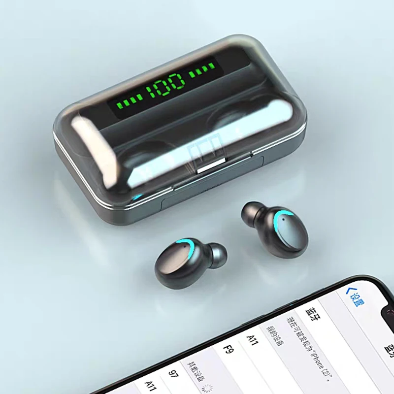 Наушники с Bluetooth последней модели беспроводные наушники стерео Спортивные