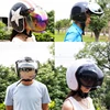 Open Face Helmet Visor Motorcycle Helmets Bubble Visors Flip Up Motorcycles Visor Capacete Lens Motorcycle Helmet Accessories ► Photo 2/6