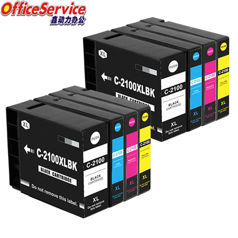 2 Sets PGI-2100 PGI2100 2100XL совместимый чернильный картридж для принтера Canon Ib4010 IB4110 MB5110 MB5310 струйный принтер - Цвет: 2 Sets