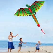 3D D-ragon K-ite детская игрушка летающий дракон Забавный воздушный змей на открытом воздухе Летающая активная игра для детей с хвостом kitesurf# CL3
