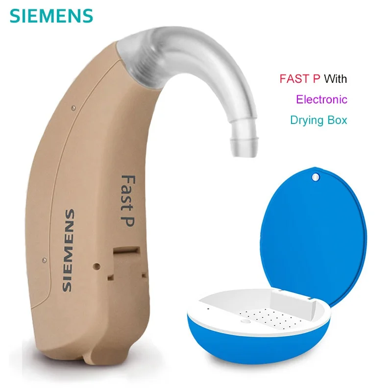 

2019New ORGINAL 2019BEST!!Original SIEMENS Fast P 4 Channels Hearing Aid for The Elderly Hearing Loss Sound Amplifier Ear Care