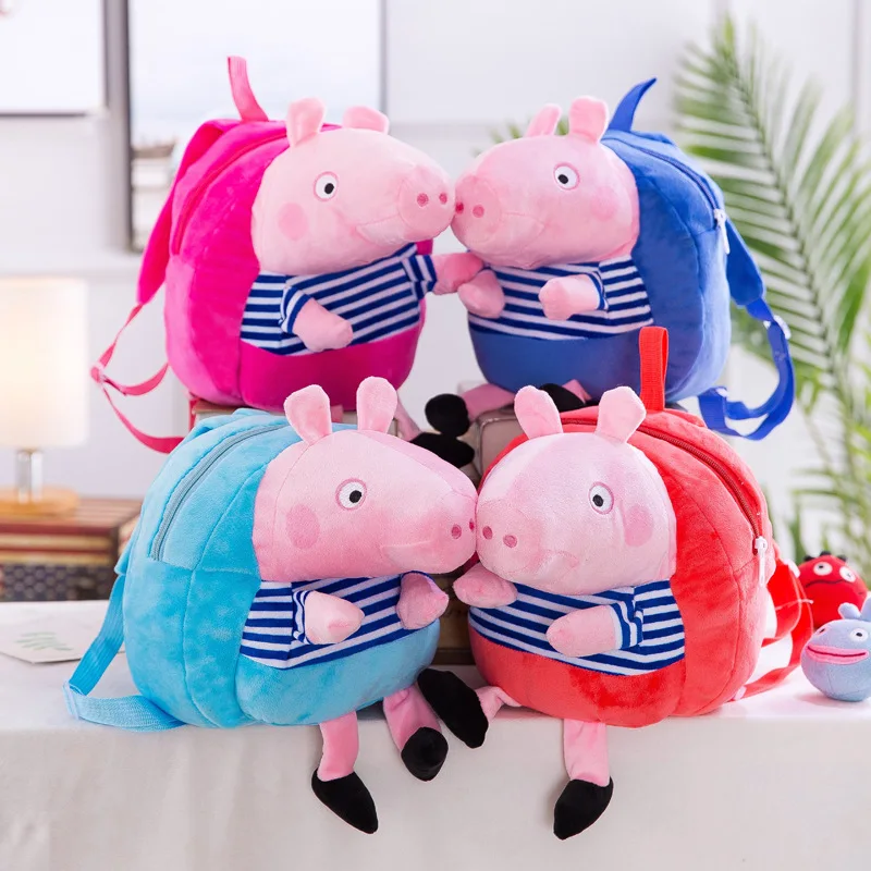 Douyin Celebrity Style Useful Product Cartoon Bag Creative Pigskin Small Fart Complete Backpack Children Small Bookbag Birthday