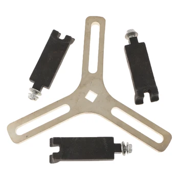 

Professional Universal Adjustable Fuel Pump Dismounting Lid Tank Cover Remove Spanner Wrench 3Jaws