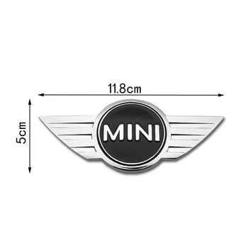 

Car Styling 3D Metal Decal Sticker For BMW Mini Cooper One S R55 R57 R58 R59 R60 Clubman Countryman JCW F55 F56 R56 R61 Roadst