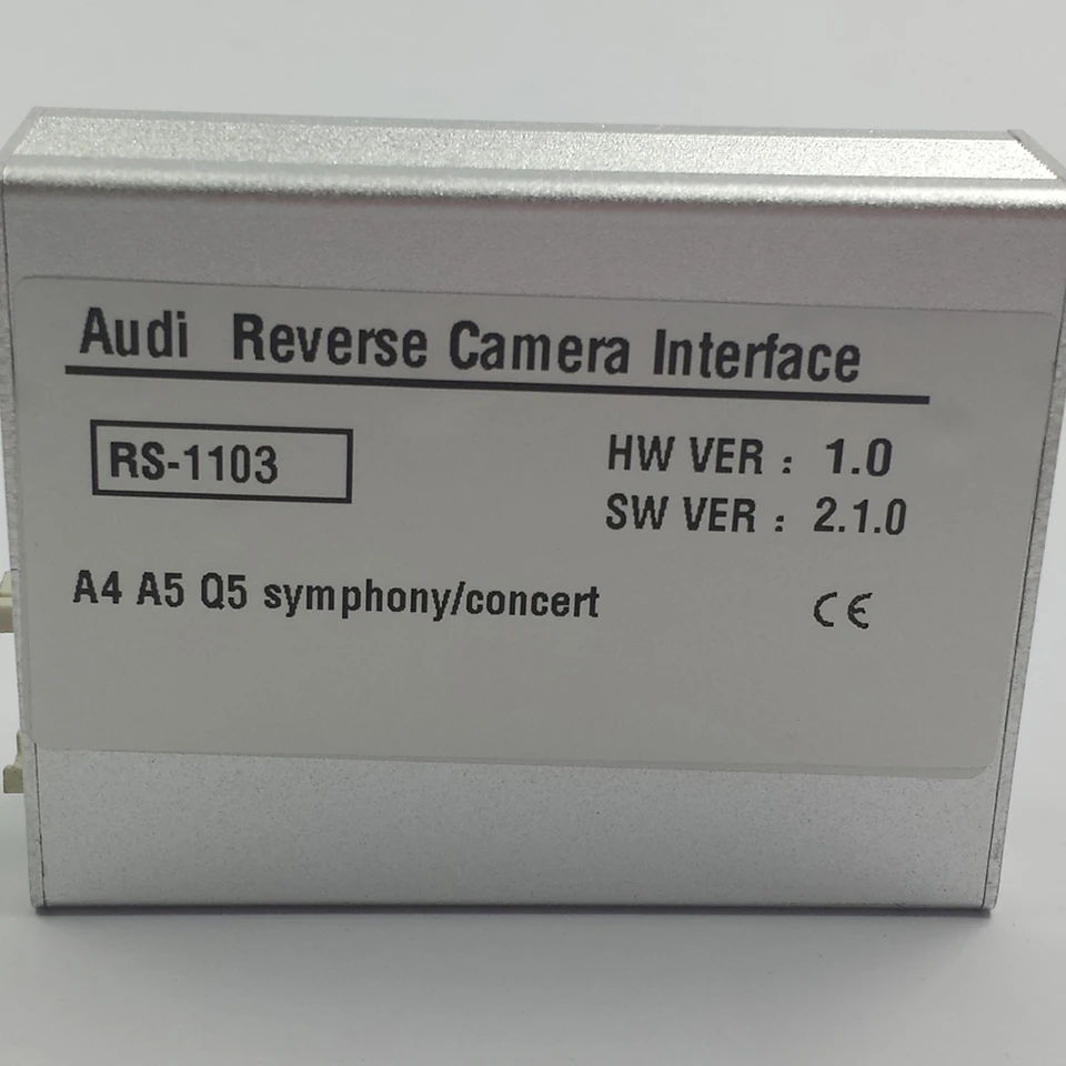 

Add Front And Reverse Camera In Car Video Interface For 2014 Audi Q5 Symphony Concert Radio With Parking Guidelines Accessories