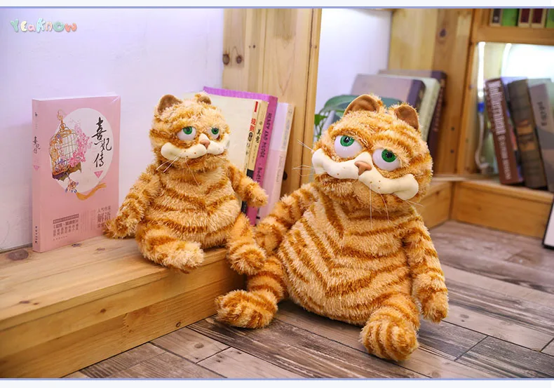 Yeaknow 30 см 45 см Моделирование персидские плюшевые игрушки для кошек супер каваи игрушка для котят Мягкая кукла Дети подарок на день рождения Домашнее украшение