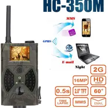 HC-350M, камера для слежения, водонепроницаемая, Охотничья камера, фото ловушка, 2G, HD, беспроводная, ночное видение, инфракрасная, движущаяся, камера для дикой природы