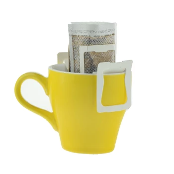 

Drip Coffee Filter Bag Portable Hanging Ear Style Coffee Filters Paper V60 Barista Home Office Travel Brew Coffee and Tea Tools