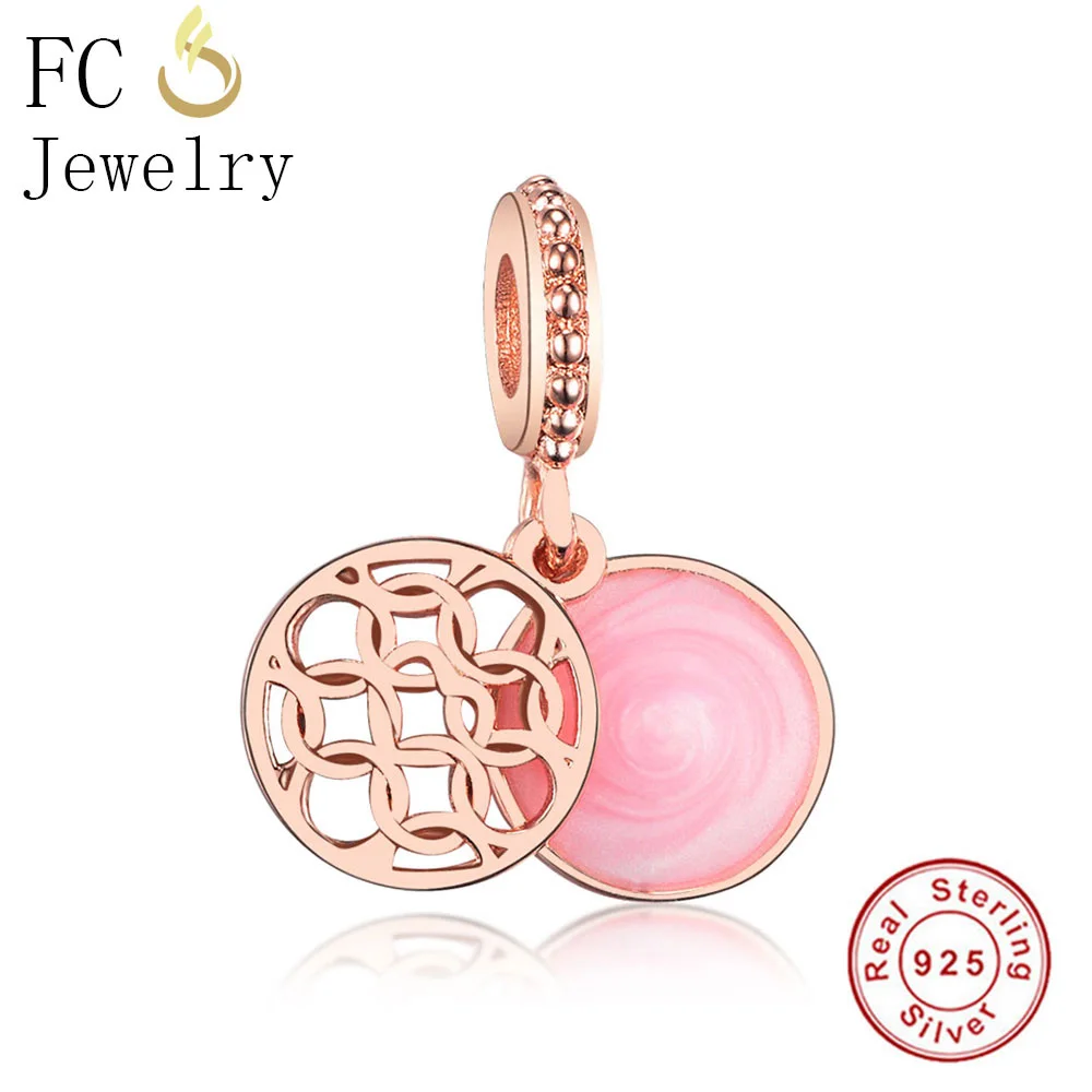 FC ювелирные изделия подходят оригинальные брендовые шармы браслеты 925 серебро