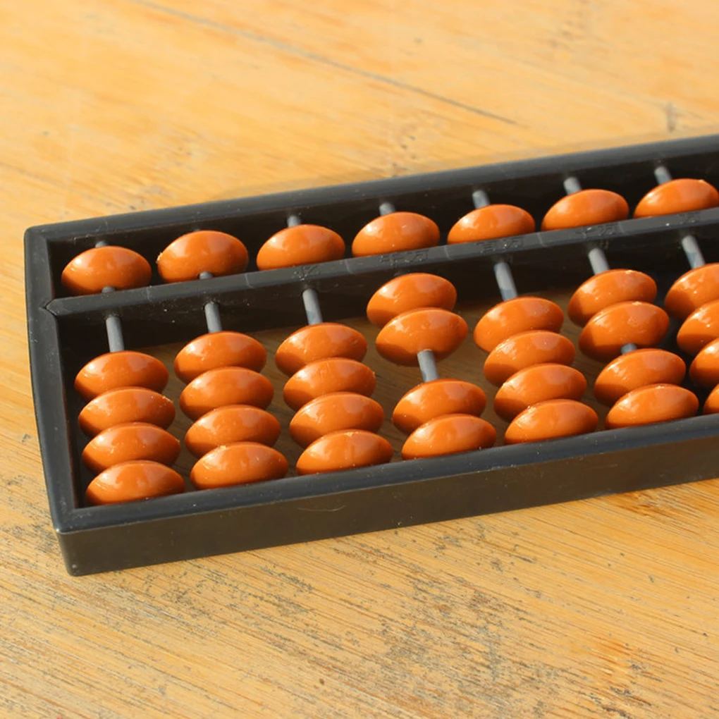 Китайские классические счеты Обучающие игрушки Abacus Монтессори 13 цифр детские