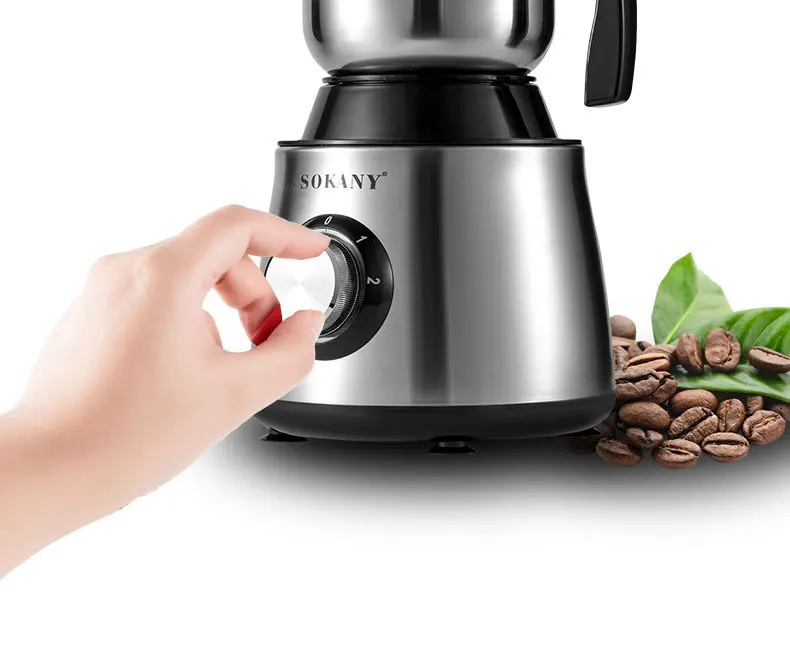 Cafetière,Machine à moudre le café à la maison, mélangeur de café en