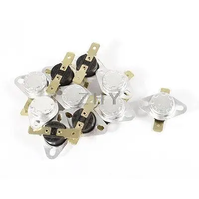 

10 Pcs KSD301 250V 10A 140 Celsius Normal Close Temperature Controlled Switch