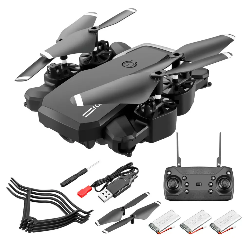 LF609 2,4G Wifi FPV RC Дрон с камерой 0.3MP/2.0MP бесщеточный Радиоуправляемый квадрокоптер RTF складной 3D откидной держатель на голову дропшиппинг