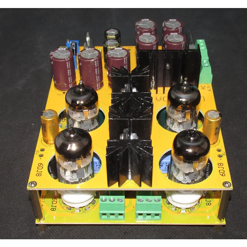 

Improved X10-D audio fax 6DJ8 version tube buffer board LG-220, distortion 0.008%, frequency response 10Hz ～ 100KHz ± 0.2db