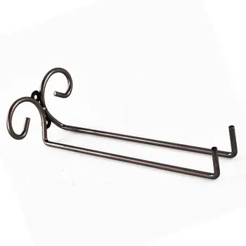 

Hanging Suction Cup Frame Stainless Steel Rack Wall Mount Wine Glass Stemware Shelf Bar Tools Accessories