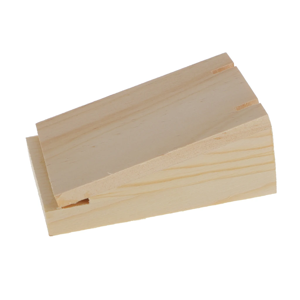 

Unfinished Wood Jewelry Display Trays for Earrings Necklace Bracelet Showcase, Geometry Hook Jewelry Display