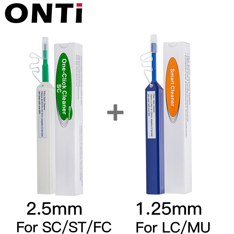 Fiber Optic Cleaning Kit – Pens & Swabs For LC/SC/FC/ST Connectors, 1.25mm & 2.5mm (MK-201)
