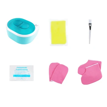 

Waxing Kit Waxing Warmer, Hair Removal Waxing Kit, Wax Warmer with 800G Wax, for Full Hairstyles EU Plug