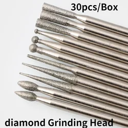 Emery Grinding Needle Suit/diamond Bit/jade Carving Fittings /diamond Grinding Head