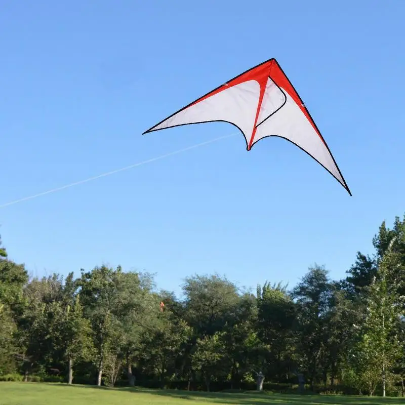 Треугольный воздушный змей s 30M линия Weifang воздушный змей спортивный пляжный нейлоновый воздушный змей с ручкой Детские аксессуары для