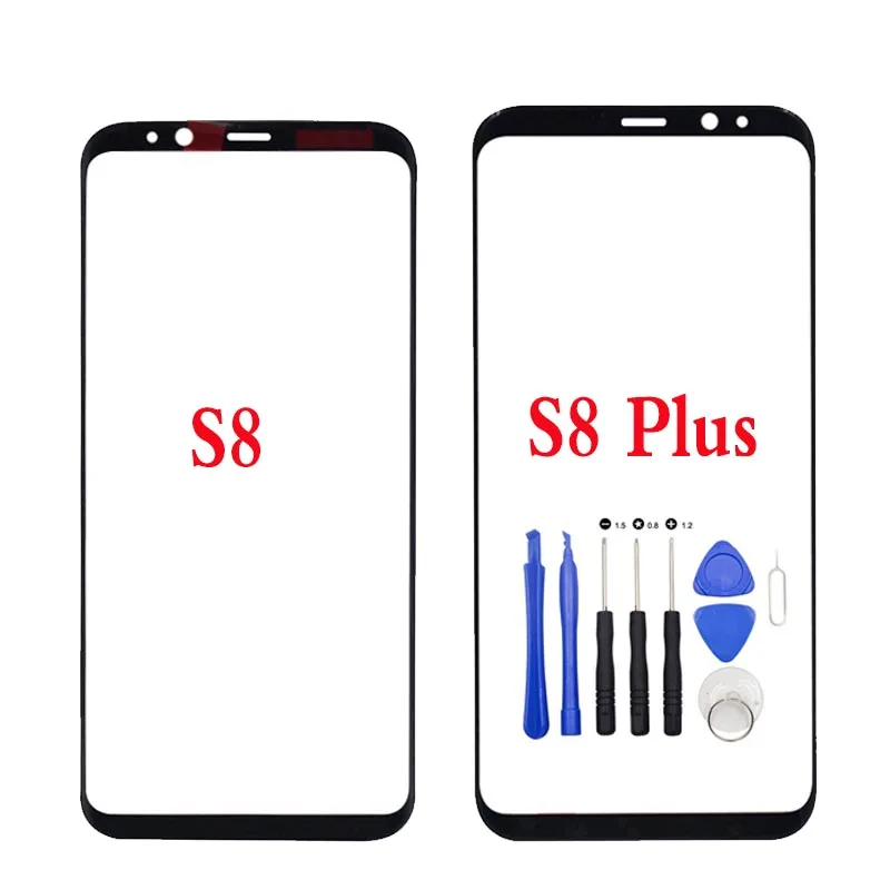 Экран Сенсорная панель внешнее стекло для samsung Galaxy S8 S9 S10 S10E Plus Note 8 Note 9 переднее внешнее стекло Замена объектива