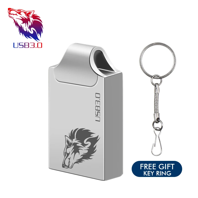 Usb3.0 usb флэш-накопитель 64 ГБ 32 ГБ высокоскоростной мини-накопитель 16 ГБ usb флэш-накопитель флешка - Цвет: silver