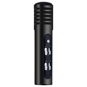 

C9 Microphone Condenser Handheld Microphone Computer Mobile Phone Microphone for Live Broadcast, Singing