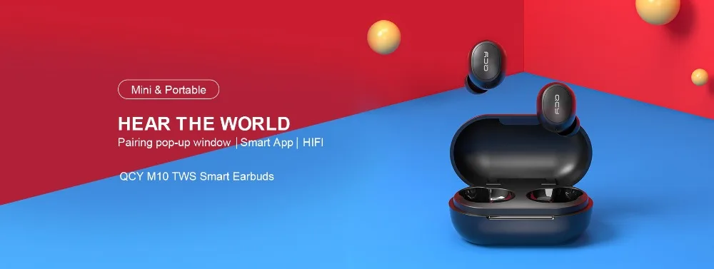 Earbuds Xiaomi Qcy M10 QCY M10 TWS Bluetooth Wireless Earphones