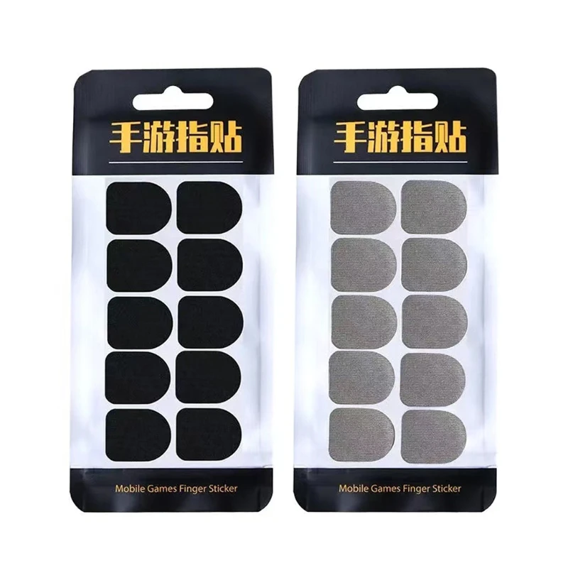 10 Pcs Mobile Game Finger Stickers Full Touch Screen Finger Sticker Sweat-Proof & Breathable Screen Contact Stickers for Gloves - ANKUX Tech Co., Ltd