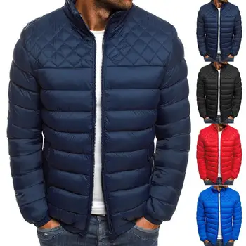 

Parkas winter Hooded Jackets Padded jacket men Thicken Warm Lightweight Parkas 2019 New Males Windproof Jackets