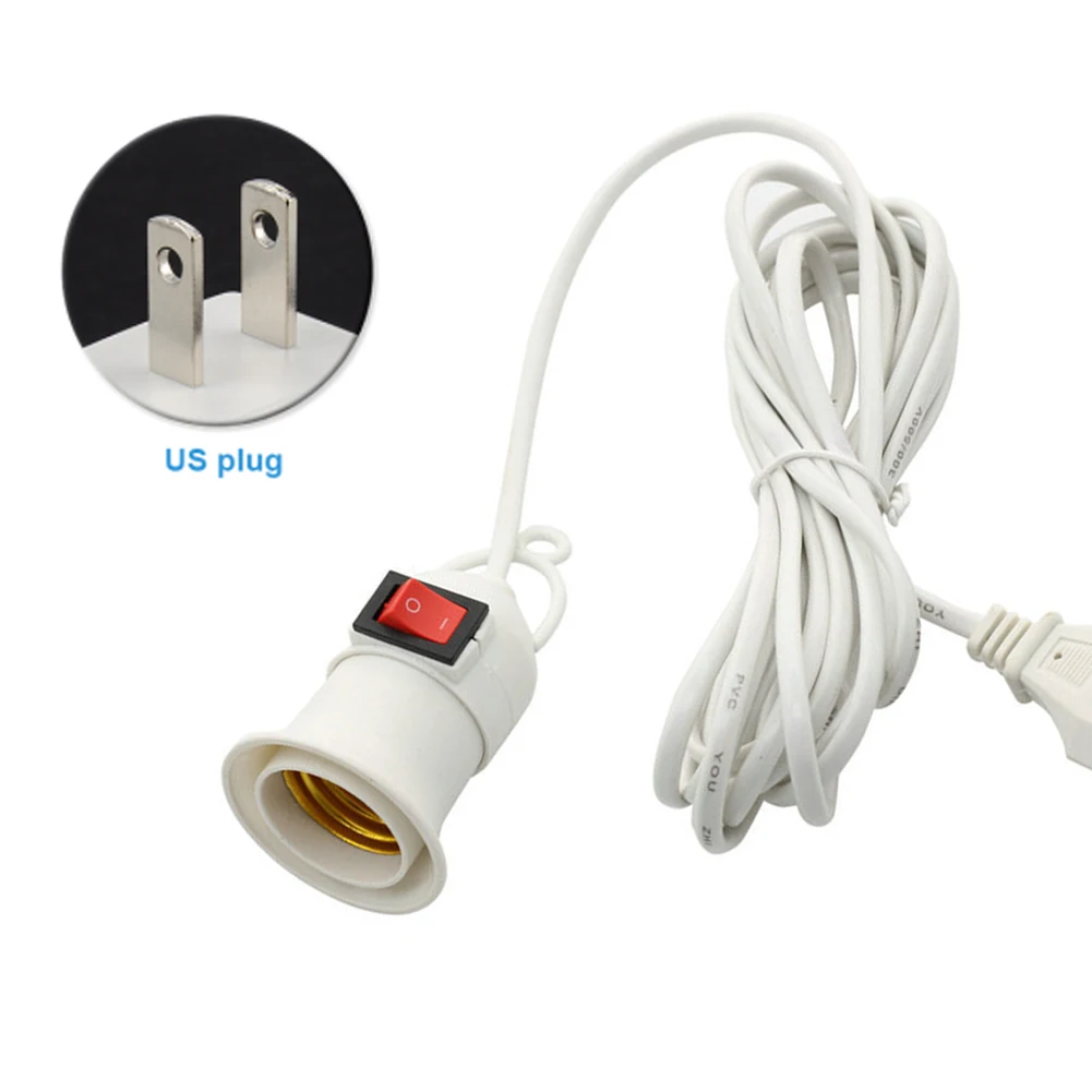 

Plug Adapter Fixing Sockets E27 Wall Pendant Ceiling Converter Practical Lamp Holder Screw Cap Light Base Fitting