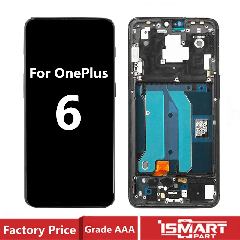 Original For Oneplus 6 LCD Display Touch Screen Digitizer Assembly with