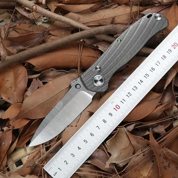 

DICORIA prophet AXIS tactical folding knife M390 blade Titannium handle KVT bearing outdoor camping survival knives EDC tools