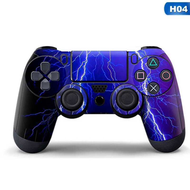 Sky полное покрытие наклейки на регулятор для Playstation 4 Dualshock 4 геймпад виниловые накладки наклейки Play Station 4 кожи - Цвет: H04