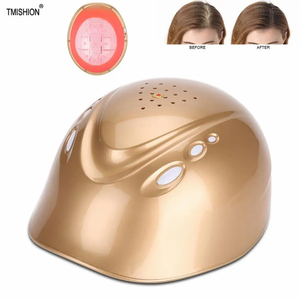 Шлем LLLT для роста волос с 160 диодами шлем восстановления шапка уменьшения