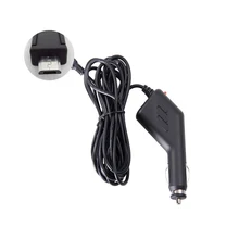 3,5 метров 5V 3.5A изогнутое мини USB Автомобильное зарядное устройство с 2 usb-портами для автомобиля dvr камера gps видео рекордер, вход DC 8 V-36 V