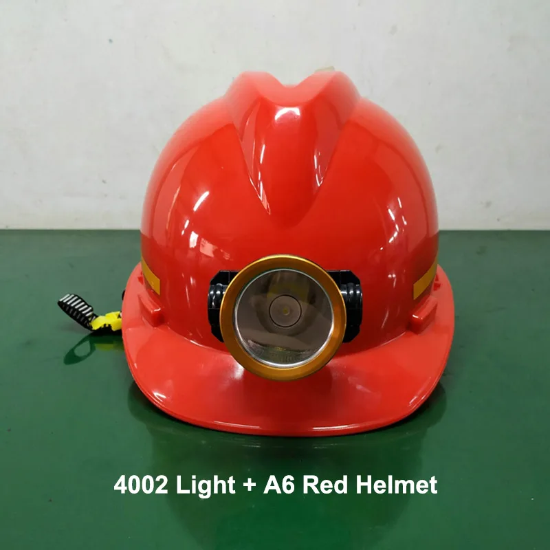 Safety Helmet With Headlights Miners 