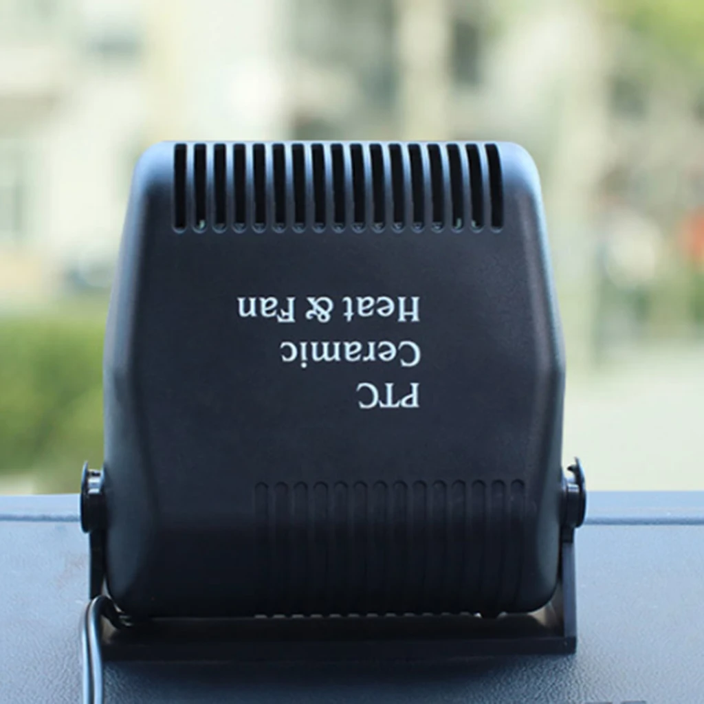12V 150W Car Ceramic Heater & Fan Defrost Defogger 30 S Fast Heating