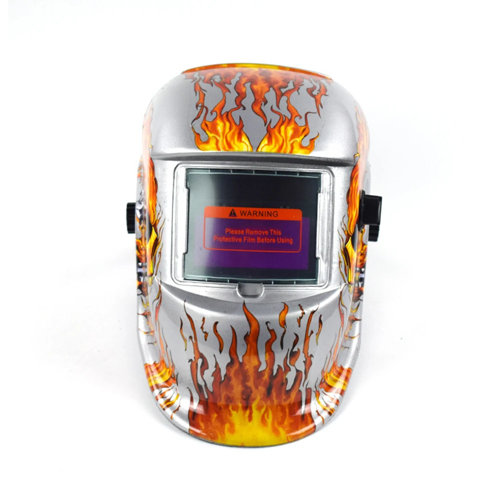 Защита для сварочного аппарата Солнечная маска для лица контроль шлифовальный Шлем Сварочная маска объектив Авто затемненная Кепка