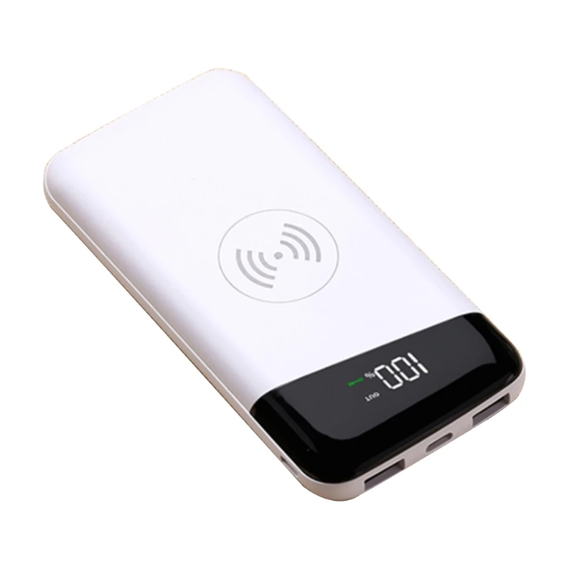 Portable Charger 10000mAh Power Bank 5V/2A Fast Charging Fully Compatible Battery Pack Dual-input &Tri-output Cell Phone best power bank for iphone Power Bank